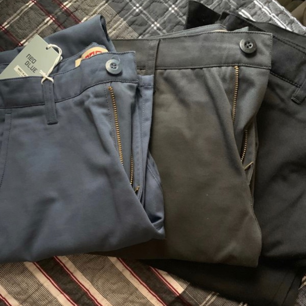 Neo blue pants